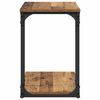 vidaXL Beistelltisch mit Regal Altholz 50 x 35 x 52 cm Holzwerkstoff