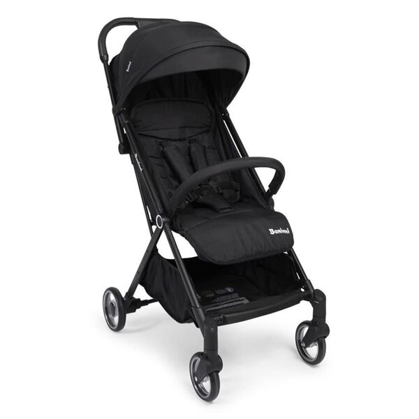 Baninni Automatisch Faltbarer Kinderwagen Vigo Schwarz