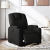 vidaXL Relaxsessel Elektrisch Schwarz Stoff