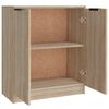 vidaXL Sideboards 3 Stk. Sonoma-Eiche Holzwerkstoff