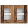 vidaXL H&auml;ngeschrank 2 pcs Altholz 60 x 31 x 40 cm Holzwerkstoff