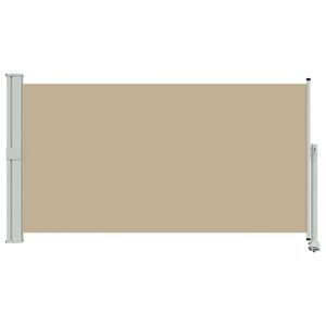 vidaXL Seitenmarkise 160 x 300 cm 100% Polyester Eisen Stahl