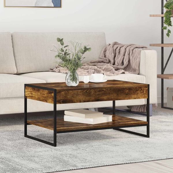 vidaXL Couchtisch Raucharbe 80 x 50 x 40 cm Holzwerkstoff
