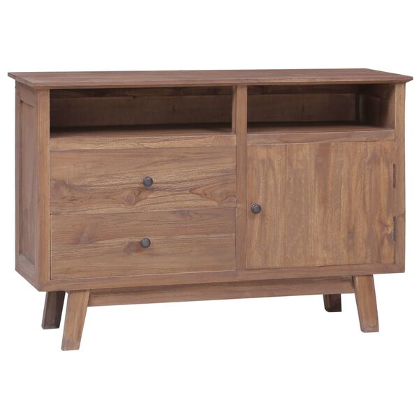 vidaXL Sideboard 100&times;30&times;68 cm Massivholz Teak