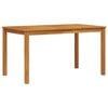 vidaXL Garten Essgruppe 5 pcs Braun Massivholz Akazie