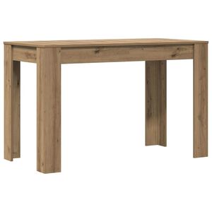 vidaXL Esstisch Artisan-Eiche 120x60x76 cm Holzwerkstoff
