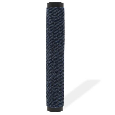 vidaXL Schmutzfangmatte Rechteckig Getuftet 40x60 cm Blau