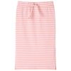 Kinderrock mit Streifen Gerade Rosa 128