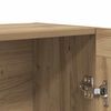 vidaXL Bücherschrank Artisan-Eiche 82,5x30,5x115 cm Holzwerkstoff