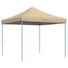vidaXL Partyzelt Faltbar Pop-Up Beige 292x292x315 cm