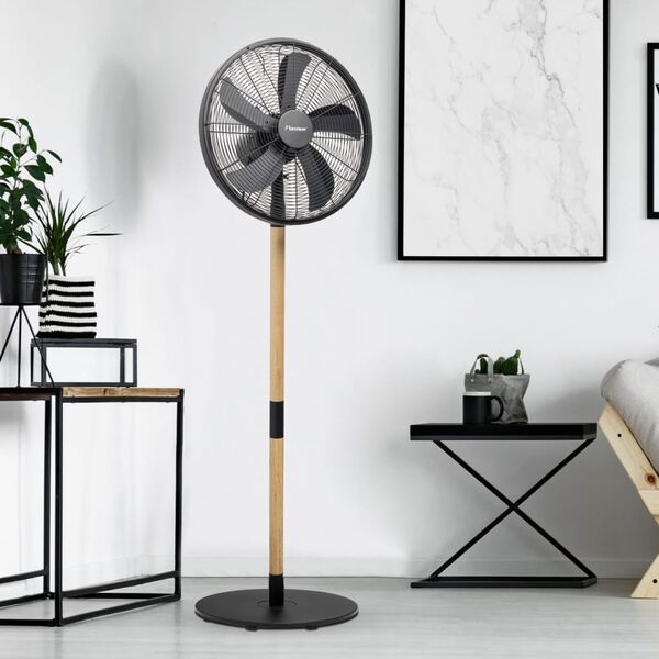 Bestron Standventilator DFS45WB 45 cm 50 W Schwarz