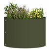 vidaXL Pflanzenring 5 pcs Olive Gr&uuml;n 30 x 30 x 20 cm