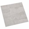 vidaXL Selbstklebende Bodenplanken Wei&szlig; und Grau 30,5 x 30,5 cm