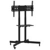 vidaXL TV-St&auml;nder R&auml;dern 32-70 Zoll Bildschirm Max VESA 600x400mm 50kg