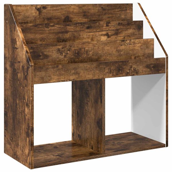 vidaXL Kinderregal Ger&auml;ucherte Eiche 72,5 x 29,5 x 69 cm Holzwerkstoff