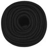 vidaXL Arbeitsseil Schwarz 14 mm 100 m Polyester