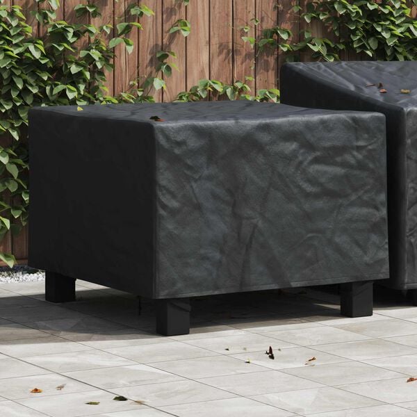 vidaXL M&ouml;belbezug Uni Schwarz 99 x 99 x 60 cm 420D Oxford Stoff