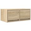 vidaXL TV-Schr&auml;nke 2 Stk. Sonoma-Eiche 60x31x25,5 cm Holzwerkstoff
