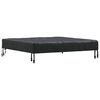 vidaXL Tischdecken 112 x 112 x 15 cm Quadratisch Wasserdicht Schwarz
