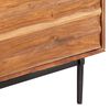 vidaXL TV-Schrank 140 x 30 x 45 cm Massivholz Akazie
