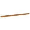 vidaXL Hochbeet 1152x50x36 cm Cortenstahl