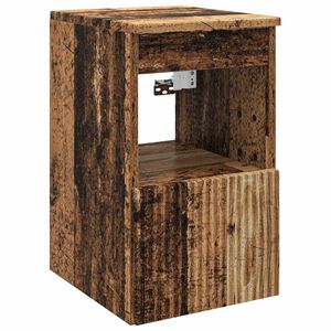 vidaXL Badezimmerschrank Altholz 30 x 35 x 50 cm Holzwerkstoff