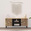 vidaXL TV-Schrank 105x33x46 cm Massivholz Mango