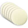 vidaXL Kissen mit Kissen HEERLEN 6 Stk. Creme Polyester