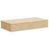 vidaXL Aufbewahrungsbox Creme 90 x 48 x 15 cm Vliesstoff