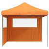 vidaXL Party-Zelt Orange 292 x 292 x 315 cm Oxford-Stoff