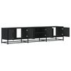 vidaXL TV-Schrank Schwarz 180x35x41 cm Holzwerkstoff