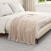 vidaXL Wohndecken 6 pcs Beige 130 x 150 cm Fleece