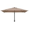 vidaXL Garten-Sonnenschirm Taupe 248,5 x 247,5 x 160 cm