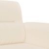 vidaXL Sessel Beige 60 cm Mikrofasergewebe