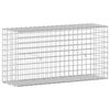 vidaXL Gabione mit 5 mm Draht und 5x5 cm Maschen 100x30x50 cm