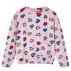Kinder-Sweatshirt Rosa 104
