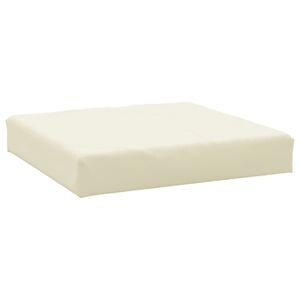 vidaXL Palettenkissen Creme 60x60x6 cm Oxford-Gewebe
