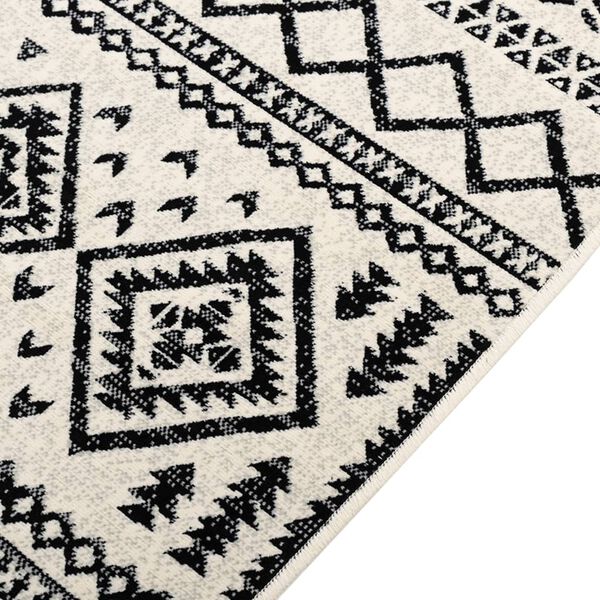 vidaXL Indoor & Outdoor Teppich Mehrfarbig 80x300 cm Rutschfest