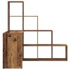 vidaXL Eck-Schreibtisch Altholz 101,5 x 149,5 x 149,5 cm Holzwerkstoff