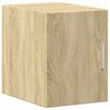 vidaXL Hochschrank Schmal Sonoma-Eiche 30x42,5x225 cm Holzwerkstoff