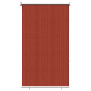 vidaXL Au&szlig;enrollo 90% UV-Block Terrakotta 60 x 140 cm HDPE