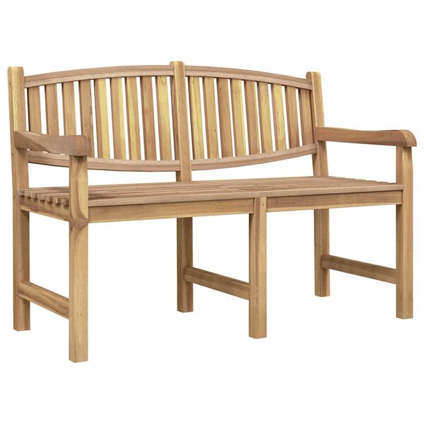 vidaXL Gartenbank 149,5x60x90 cm Massivholz Teak