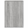 vidaXL Sideboard Grau Sonoma 60x31x84 cm Holzwerkstoff