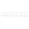 vidaXL Outdoor-Hundezwinger Silbern 8x16x2 m Verzinkter Stahl