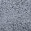 vidaXL Teppich Shaggy Hochflor Modern Blau 120x120 cm