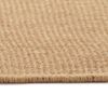 vidaXL Teppich Jute mit Latexr&uuml;cken 160x230 cm Natur