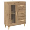 vidaXL Highboard Artisan-Eiche 69,5 x 34 x 180 cm Holzwerkstoff