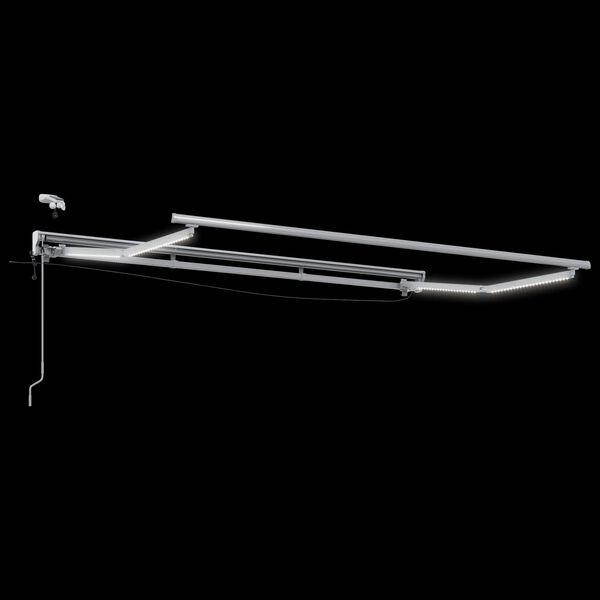 vidaXL Elektrische ausziehbare Markise Creme 2,5 x 2 m