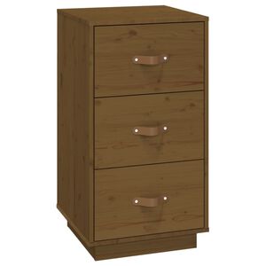 &nbsp;vidaXL Nachttisch Honigbraun 40x40x75 cm Massivholz Kiefer
