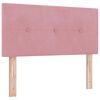 vidaXL Kopfteil Rosa 80 cm Samt